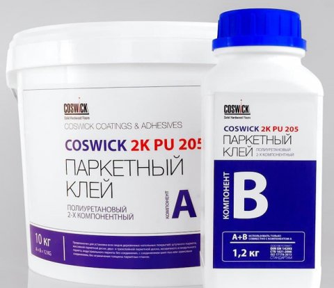 Паркетный клей Coswick PU 2K 205