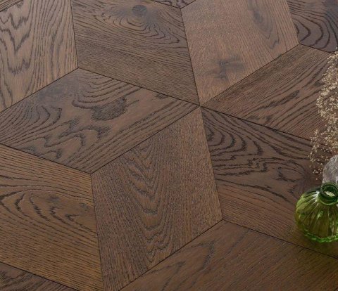 Модульный паркет Coswick Parquetry Tile Дуб Молочный Шоколад