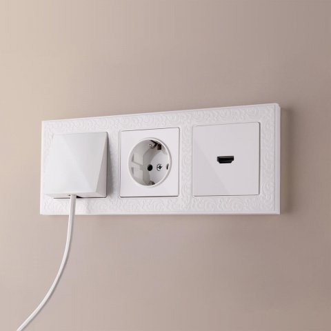 Розетка HDMI Werkel белый W1186001 4690389155543