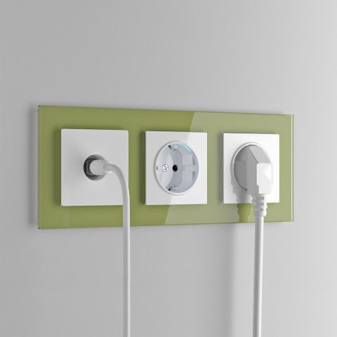 Розетка с заземлением и шторками Werkel белый W1171101 4690389155123