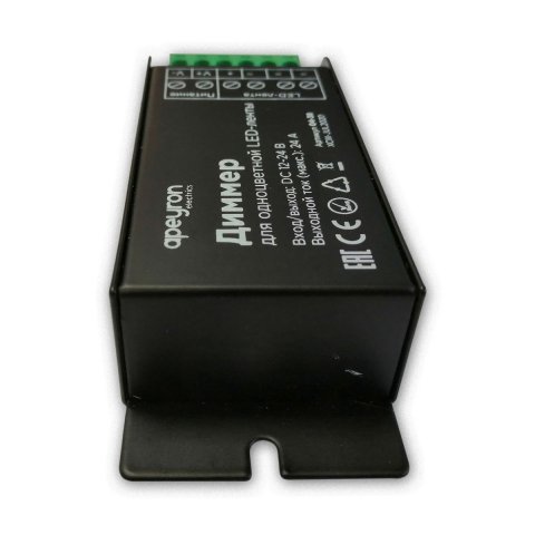 Диммер для монохромной светодиодной ленты Apeyron с пультом 12/24V 04-38