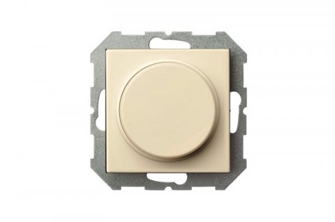 Диммер поворотно-нажимной Liregus Epsilon бежевый 28-0642