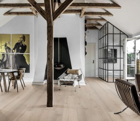 Замковый виниловый пол Kahrs Luxury Tiles Impression Dovecot