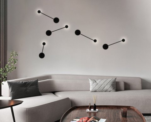 Настенный светодиодный светильник Italline IT03-1436 black