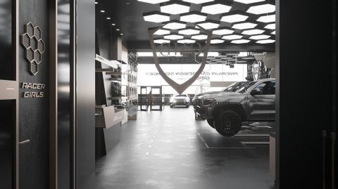 Потолочный светодиодный светильник Siled Hexago 7372443