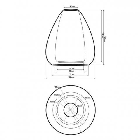 Плафон 33 Идеи S.30.TR