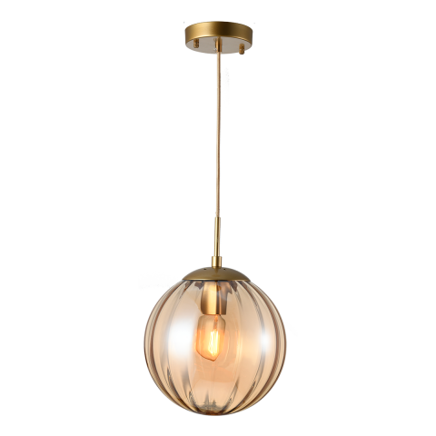 Подвесной светильник Elvan PD-9932-E27-BrAmb