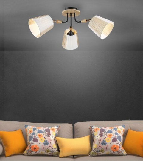 Потолочная люстра Seven Fires Vilmos WD3583/3C-BK-BG