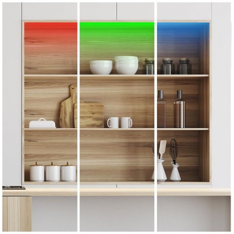 Светодиодная лента Apeyron 7,2W/m 30LED/m 5050SMD разноцветная 5M 00-38