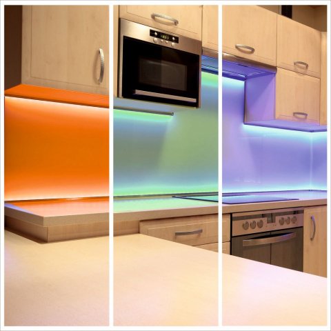 Светодиодная лента Apeyron 14,4W/m 60LED/m 5050SMD разноцветная 5M 00-17