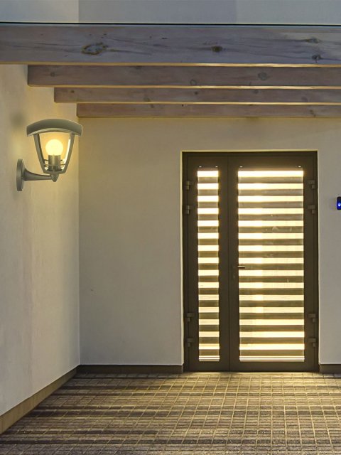 Уличный настенный светильник Apeyron Дели 11-151