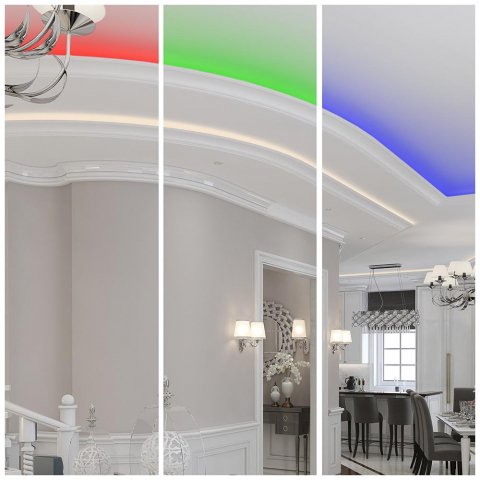 Светодиодная лента Apeyron 14,4W/m 60LED/m 5050SMD разноцветная/холодный белый 5M 00-109