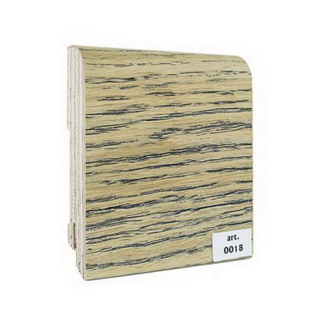 Плинтус Finitura Dekor Дуб 018 R13 70 х 15 х 2400 мм