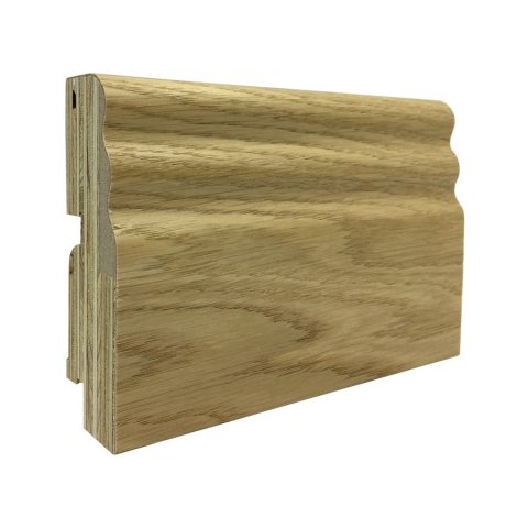 Плинтус Finitura Dekor Дуб без покрытия RR 100 х 19 х 2400 мм