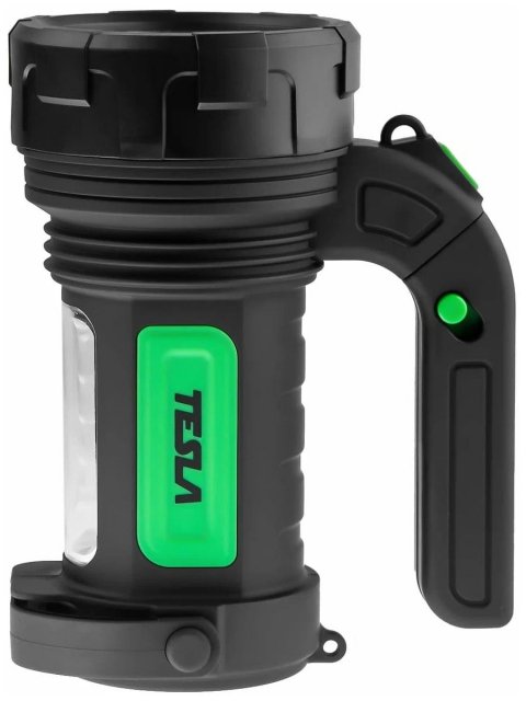 Фонарь-прожектор светодиодный Tesla от батареек 190х145 BLB