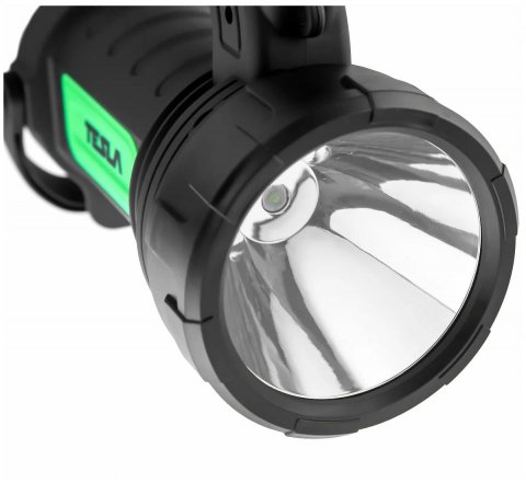 Фонарь-прожектор светодиодный Tesla от батареек 190х145 BLB