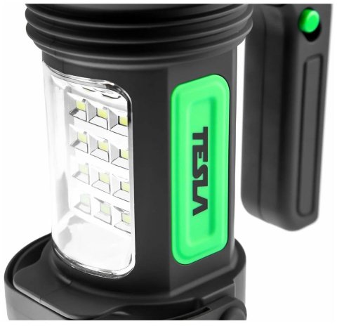 Фонарь-прожектор светодиодный Tesla от батареек 190х145 BLB