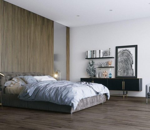 Кварцевый плинтус Fargo Comfort XXL DL 1604 Дуб Французский