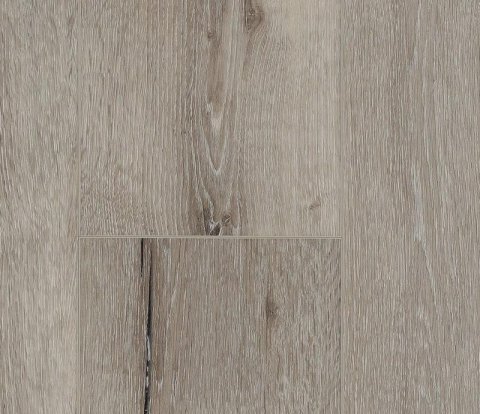 Кварцвиниловый SPC ламинат Damy Floor Family T7020-5D Дуб состаренный серый