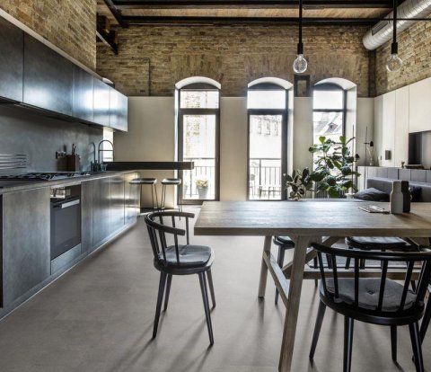 Замковый виниловый пол Kahrs Luxury Tiles Impression Grossglockner