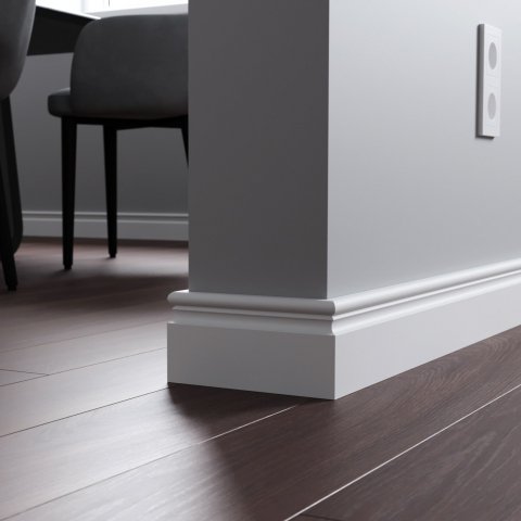 Плинтус МДФ (грунт) профиль №10