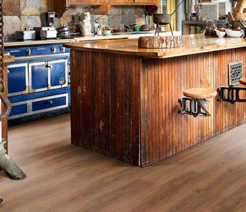 Замковый виниловый пол Kahrs Luxury Tiles Wood Redwood