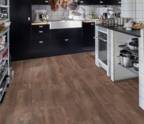Замковый виниловый пол Kahrs Luxury Tiles Wood Saxon