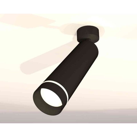 Комплект накладного светильника Ambrella light Techno Spot XM6356003 SBK/FR черный песок/белый матовый (A2210, C6356, N6229)