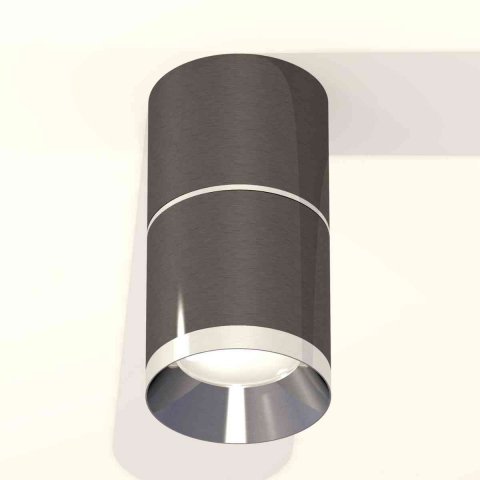 Комплект накладного светильника Ambrella light Techno Spot XS7403041 DCH/PSL черный хром/серебро полированное (C7403, A2070, C7403, N7032)