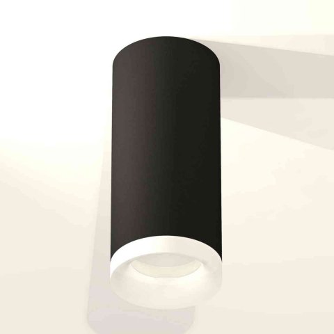 Комплект накладного светильника Ambrella light Techno Spot XS7443015 SBK/FR черный песок/белый матовый (C7443, N7165)