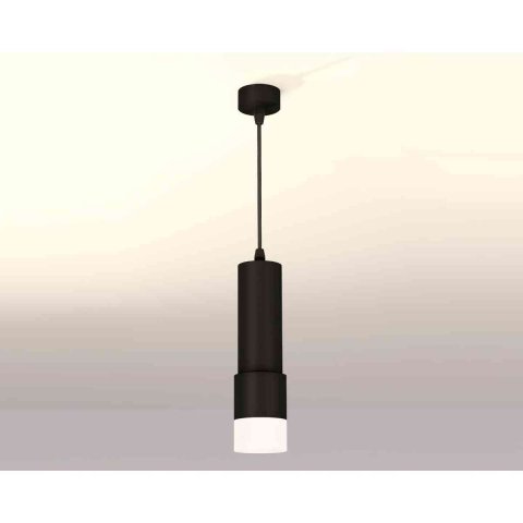 Комплект подвесного светильника Ambrella light Techno Spot XP7402020 SBK/FR черный песок/белый матовый (A2302, C6343, A2030, C7402, N7170)
