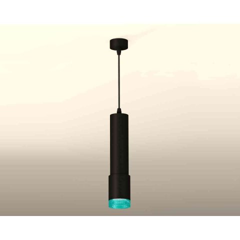 Комплект подвесного светильника Ambrella light Techno Spot XP7422004 SBK/BL черный песок/голубой (A2302, C6356, A2030, C7422, N7194)