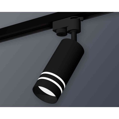 Комплект трекового светильника Ambrella light Track System XT6323121 SBK/FR черный песок/белый матовый (A2521, C6323, N6236)