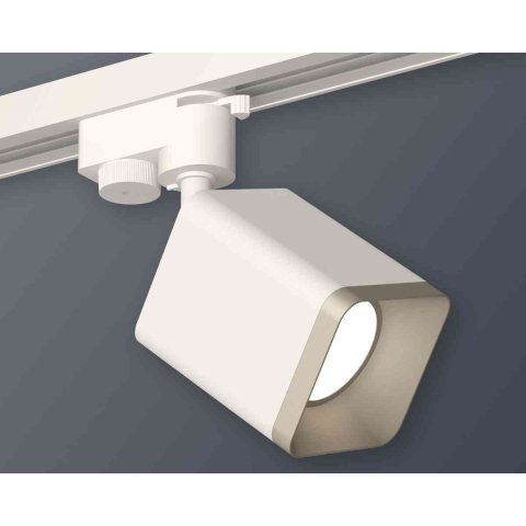Комплект трекового светильника Ambrella light Track System XT7812002 SWH/SSL белый песок/серебро песок (A2520, C7812, N7703)