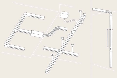 Коннектор L-образный Paulmann URail 96906