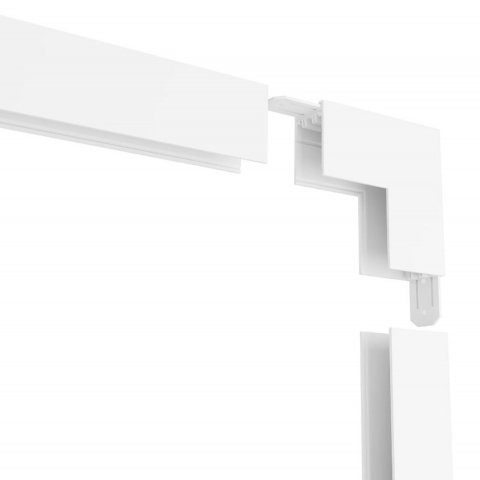 Коннектор L-образный стена-потолок Denkirs Smart TR2108-WH