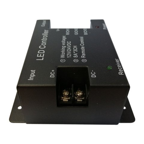 Контроллер RGB Apeyron с пультом 12/24V 04-03(288)