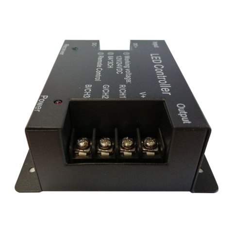 Контроллер RGB Apeyron с пультом 12/24V 04-03(288)