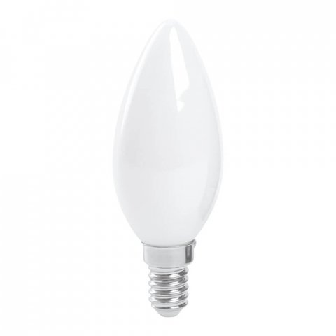 Лампа светодиодная Feron E14 15W 4000K Свеча Матовая 38257