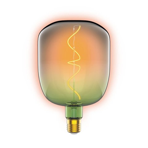 Лампа светодиодная филаментная Gauss E27 5W 1800K зеленая 1009802105