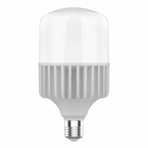 Лампа светодиодная Gauss E40 80W 6500K матовая 63438