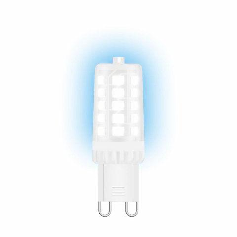 Лампа светодиодная Gauss G9 3,5W 4100К прозрачная 107009205