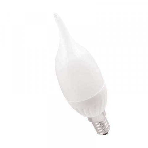 Лампа светодиодная IEK E14 5W 4000K матовая LLE-CB35-5-230-40-E14