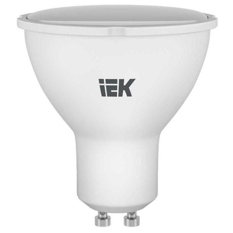 Лампа светодиодная IEK GU10 7W 4000K матовая LLE-PAR16-7-230-40-GU10