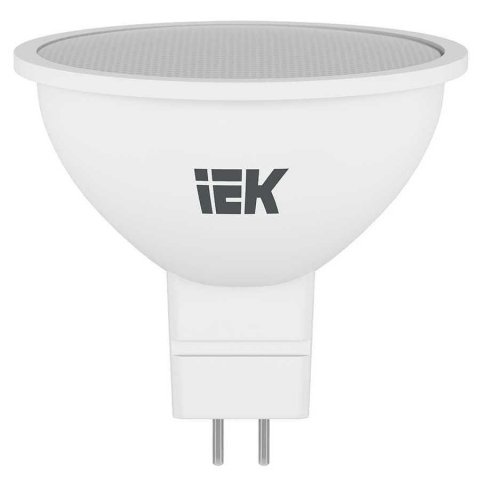 Лампа светодиодная IEK GU5.3 7W 4000K матовая LLE-MR16-7-230-40-GU5