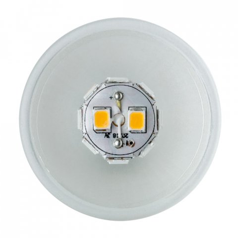 Лампа светодиодная рефлекторная GU4 2W 2700K полусфера прозрачная 28329