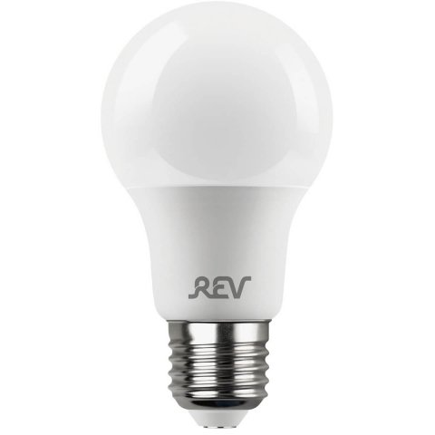 Лампа светодиодная REV A60 Е27 8,5W 2700K теплый свет груша 32379 2