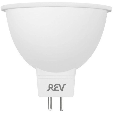 Лампа светодиодная REV MR16 GU5.3 5W 3000K теплый свет 12V рефлектор 32371 6