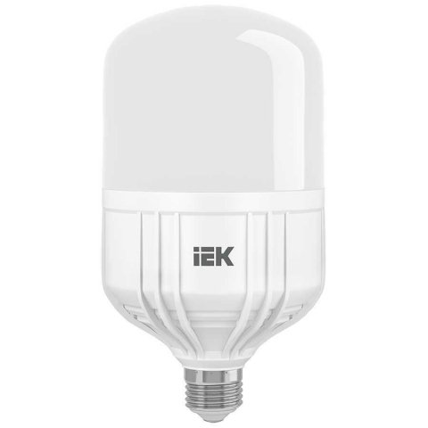 Лампа светодиодная сверхмощная IEK E27 30W 4000K матовая LLE-HP-30-230-40-E27