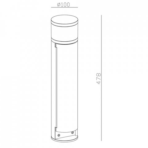 Ландшафтный светильник Deko-Light Steckdosenturm beleuchtet 733054